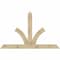Ekena Millwork Richland Rough Sawn Timber Gable Bracket, Douglas Fir, 84"W x 53"H x 2"D x 6"F, 15/12 Pitch GBW084X53X0206RIC00RDF - alternate 1
